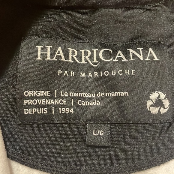 Harricana Middle Jacquard 1/4 Zip Thermal Top, sz L - Picture 8 of 11